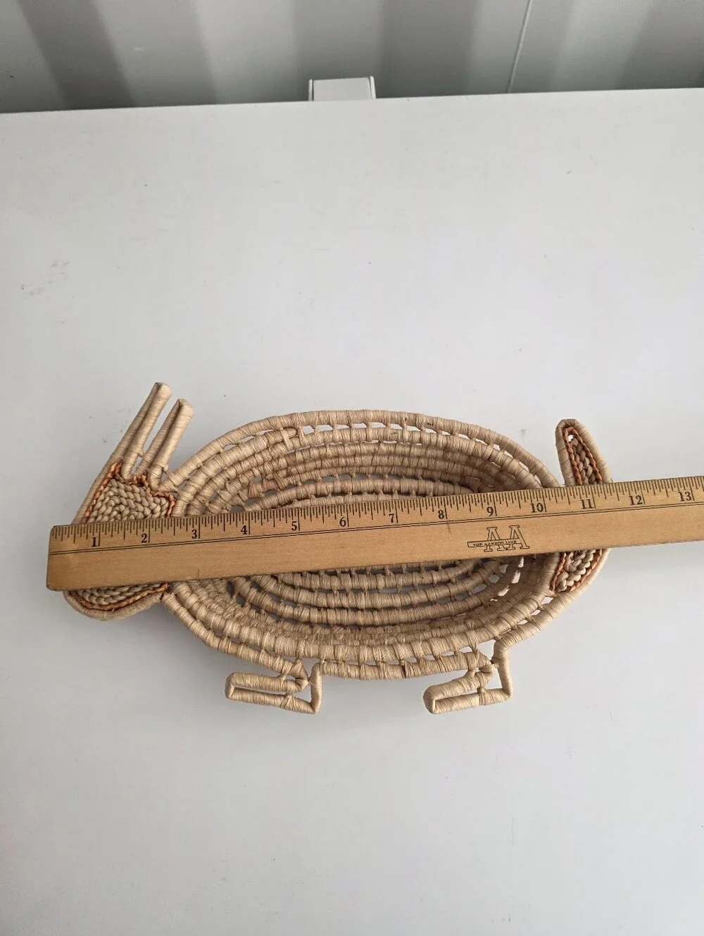 Vintage Animal Armadillo Basket